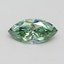 1.01 Ct. Fancy Vivid Green Marquise Lab Grown Diamond