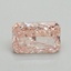 0.73 Ct. Fancy Vivid Pink Radiant Lab Grown Diamond