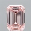 9.08 Ct. Fancy Intense Pink Emerald Lab Grown Diamond