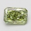 2.10 Ct. Fancy Vivid Green Radiant Lab Grown Diamond