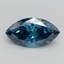 2.20 Ct. Fancy Vivid Malibu Blue Marquise Lab Grown Diamond