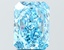 4.01 Ct. Fancy Vivid Blue Blue Radiant Lab Grown Diamond