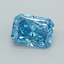 2.04 Ct. Fancy Vivid  Blue Radiant Lab Grown Diamond