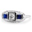 Art Nouveau Diamond Vintage Ring