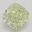 1.22 Ct. Fancy Light Yellow Cushion Diamond
