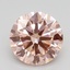 2.39 Ct. Fancy Intense Pink Round Lab Grown Diamond