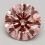 2.57 Ct. Fancy Intense Pink Round Lab Grown Diamond