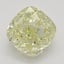 1.70 Ct. Fancy Light Yellow Cushion Diamond