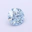 1.1 Ct. Fancy Vivid Blue Round Lab Grown Diamond
