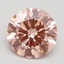 2.05 Ct. Fancy Intense Pink Round Lab Grown Diamond
