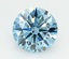 2.01 Ct. Fancy Vivid  Blue Round Lab Grown Diamond