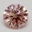 2.00 Ct. Fancy Intense Pink Round Lab Grown Diamond