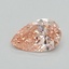 0.47 Ct. Fancy Vivid Pink Pear Lab Grown Diamond