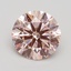 2.01 Ct. Fancy Light Pink Round Lab Grown Diamond