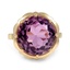 Art Deco Amethyst Cocktail Ring