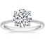 18K White Gold Cassandra Diamond Ring (1/3 ct. tw.), smalltop view