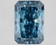 2.01 Ct. Fancy Vivid Blue Radiant Lab Grown Diamond