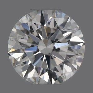 Round diamond — real photo