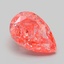 4.20 Ct. Fancy Vivid Pink Pear Lab Grown Diamond