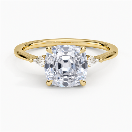 Cometa Three Stone Diamond Ring - Brilliant Earth