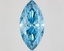 5.76 Ct. Fancy Vivid Blue Marquise Lab Grown Diamond