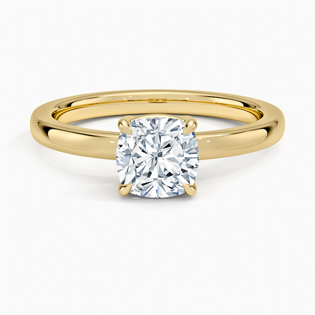 Dara Low-Profile Solitaire Ring