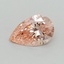0.81 Ct. Fancy Vivid Pink Pear Lab Grown Diamond