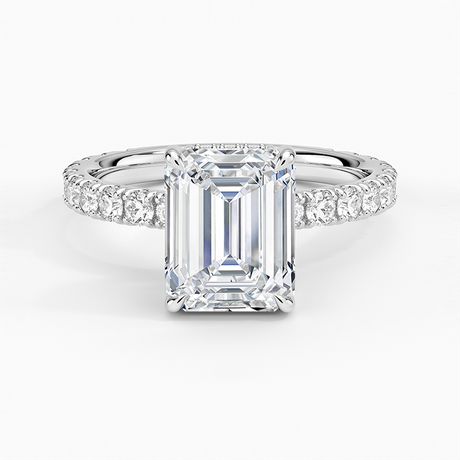Grand Perfect Fit Three-Quarter Diamond Ring