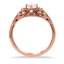 Glamorous Art Deco Diamond Ring, smallside view