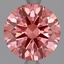 2.04 Ct. Fancy Vivid Pink Round Lab Grown Diamond