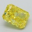2.17 Ct. Fancy Vivid Yellow Radiant Lab Grown Diamond