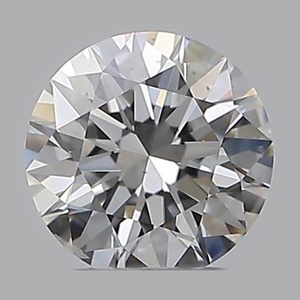 Round diamond — real photo