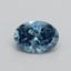 1.01 Ct. Fancy Vivid Blue Oval Lab Grown Diamond