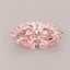 0.46 Ct. Fancy Vivid Pink Marquise Lab Grown Diamond
