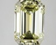 2.30 Ct. Fancy Light Yellow Emerald Lab Grown Diamond