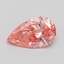 0.70 Ct. Fancy Vivid Pink Pear Lab Grown Diamond