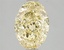 3.04 Ct. Fancy Vivid Yellow Oval Lab Grown Diamond