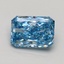 2.03 Ct. Fancy Intense Blue Radiant Lab Grown Diamond