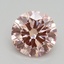 1.70 Ct. Fancy Intense Pink Round Lab Grown Diamond