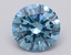 2.02 Ct. Fancy Vivid Blue Round Lab Grown Diamond