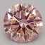 2.00 Ct. Fancy Vivid Pink Round Lab Grown Diamond
