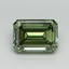 2.00 Ct. Fancy Vivid Green Emerald Lab Grown Diamond