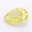 1.03 Ct. Fancy Intense Yellow Pear Lab Grown Diamond