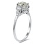 The Lilly Ring, smalltop view on a hand