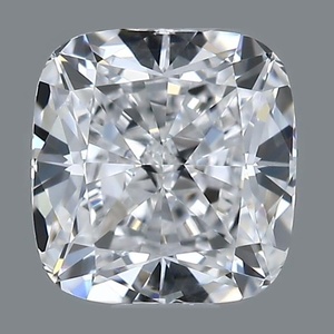 Cushion diamond — real photo