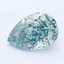 1.02 Ct. Fancy Green Blue Pear Lab Grown Diamond