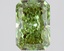 1.81 Ct. Fancy Vivid Green Radiant Lab Grown Diamond