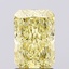 1.60 Ct. Fancy Intense  Yellow Radiant Lab Grown Diamond