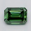 1.04 Ct. Fancy Green Emerald Lab Grown Diamond