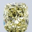 2.03 Ct. Fancy Intense Yellow Cushion Lab Grown Diamond